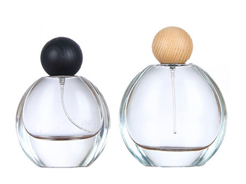 Flat Round Perfume Bottles