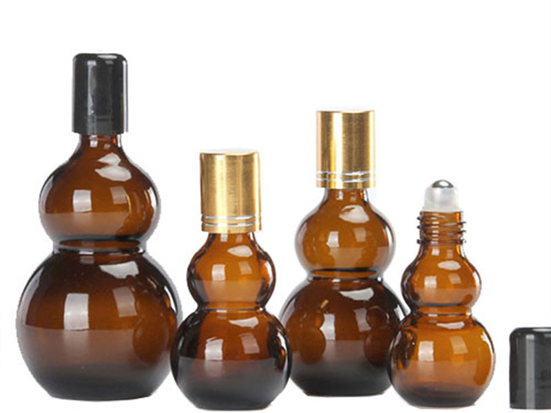 Amber Glass Roller Bottles