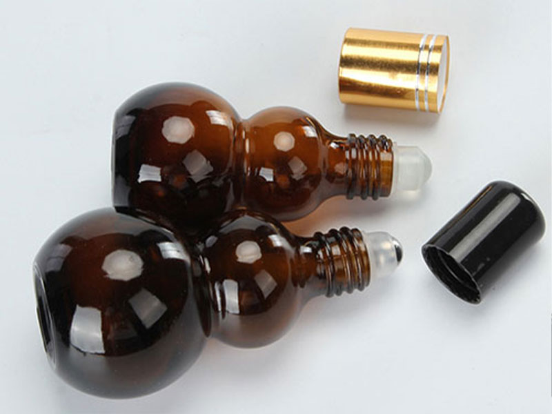 Amber Glass Roller Bottles