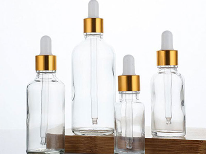 Clear Glass Dropper Bottles