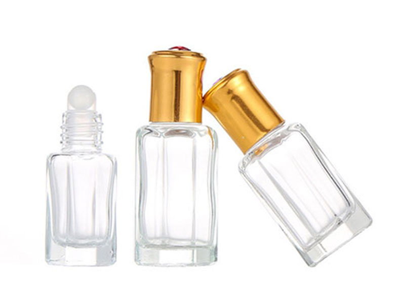 Clear Glass Roller Bottles