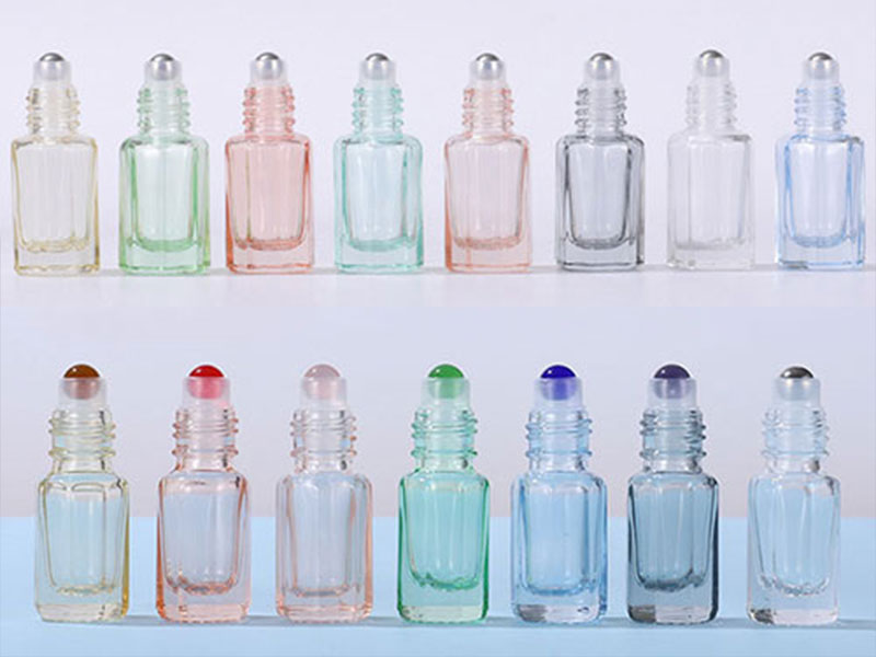 Clear Glass Roller Bottles