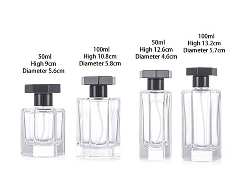 Hexagonal Perfume Bottles