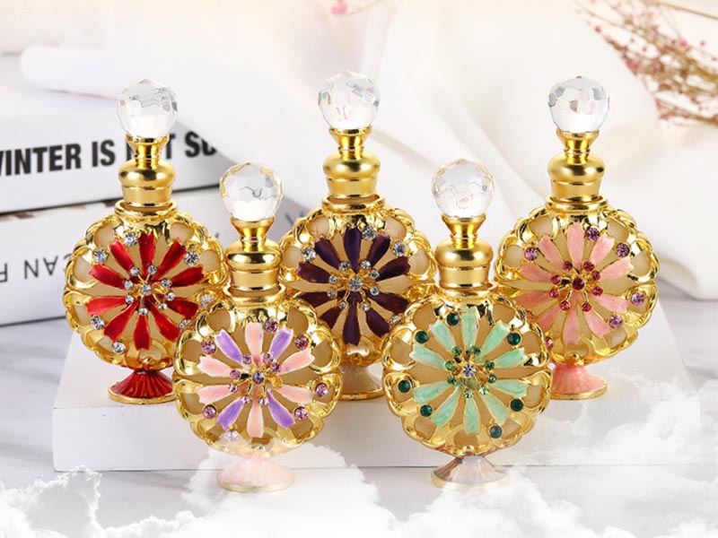 Cosmetic perfume fragrance refill bottle