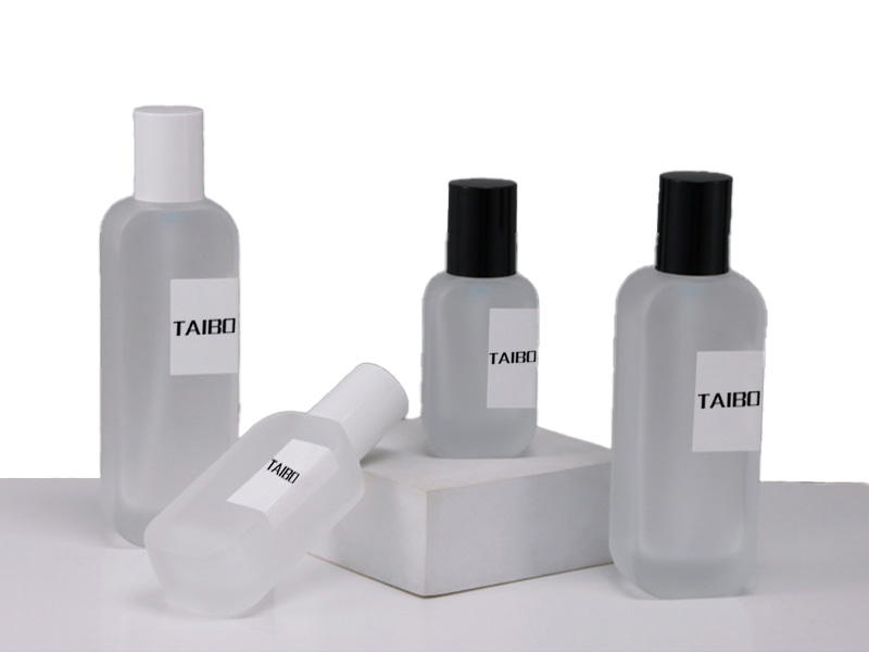 High-end frosted cosmetics dispensing bottles