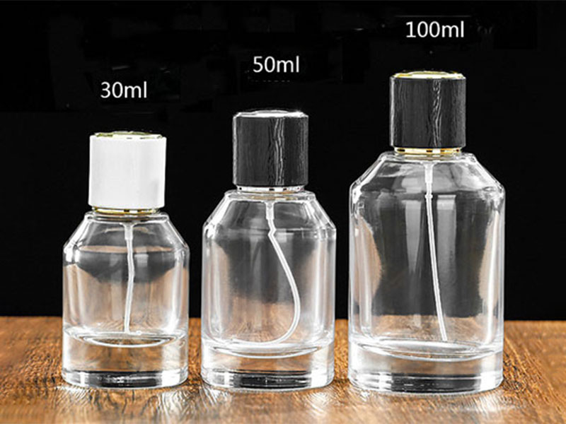 Square Glass Perfume Bottles