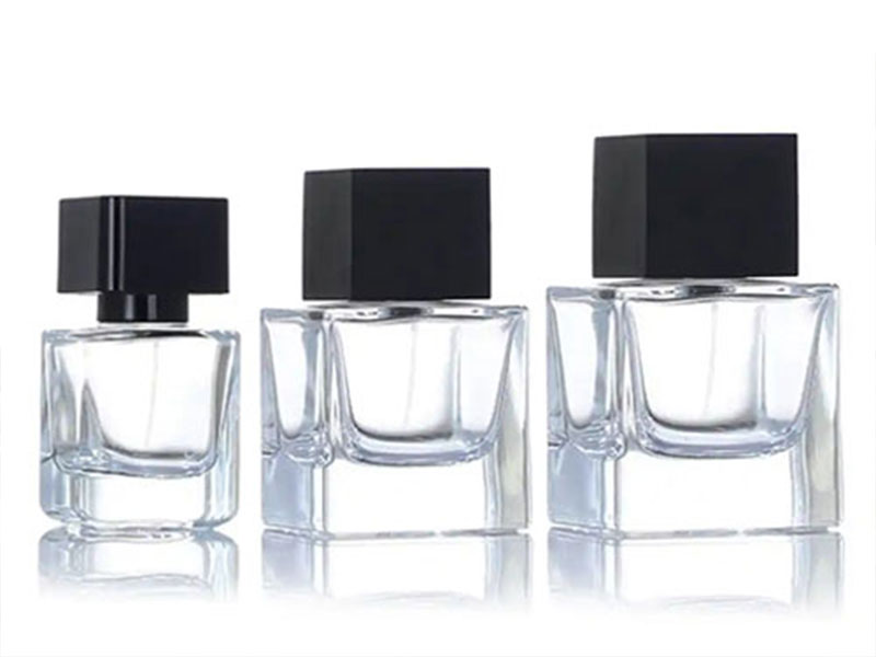 Square Glass Perfume Bottles