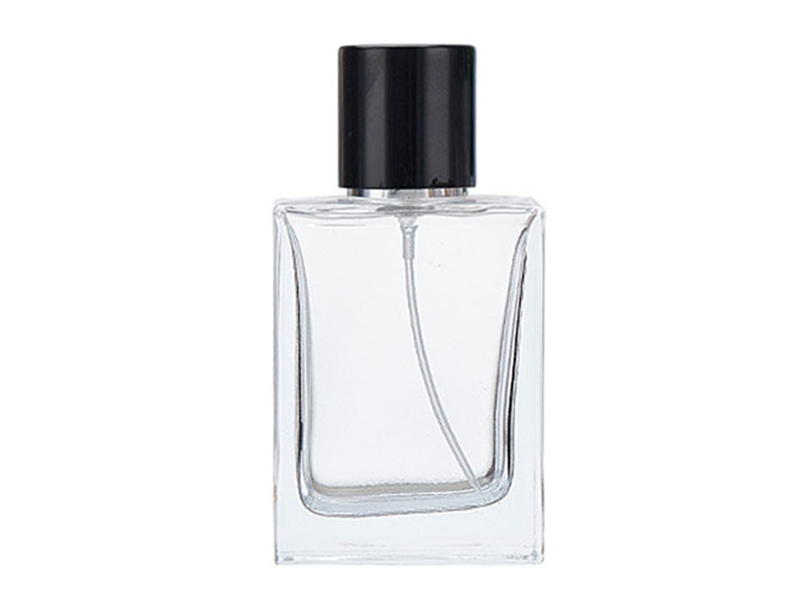 50-100ml Flat Square Screw Mouth Perfume Bottle Spray Bottle