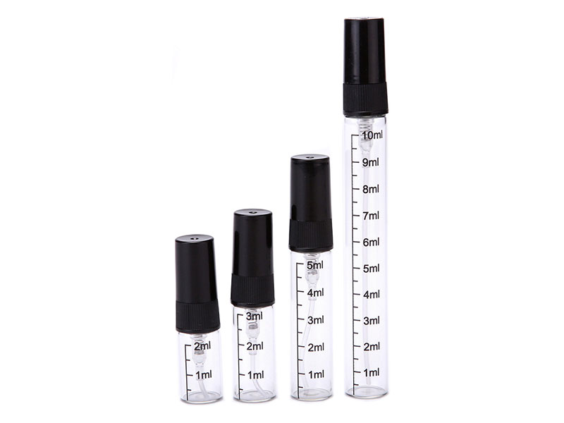 2ml 3ml 5ml 10ml Mini Perfume Spray Bottles with Scale Marks