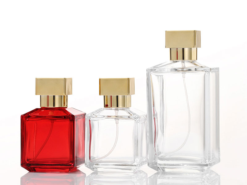 Perfume Bottle Transparent With Lids