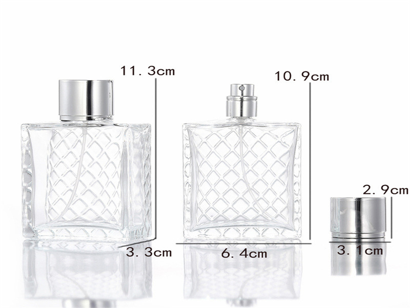 100Ml Square Perfume Bottle