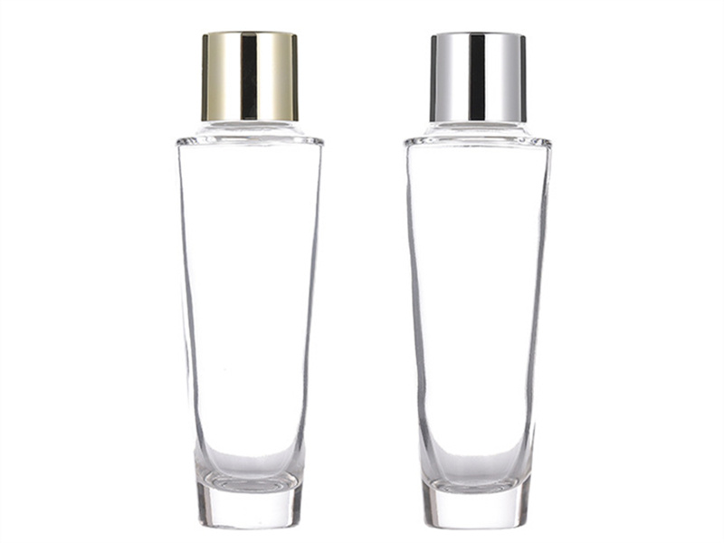 150ml large capacity glass lotion bottle