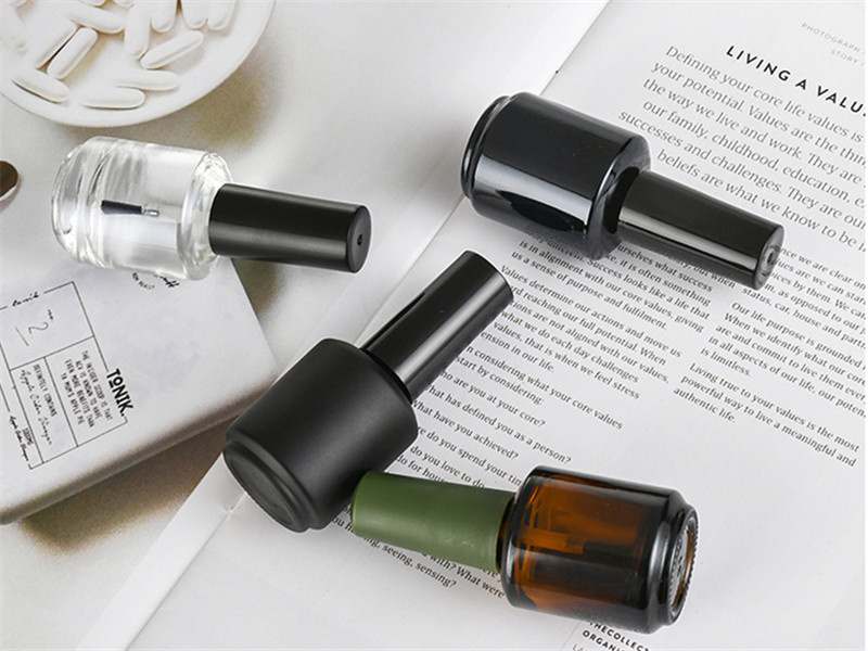 15ML round light-proof Nail Polish Bottles