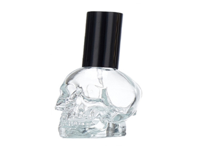 50ml Skull Transparent Glass Perfume Bottles