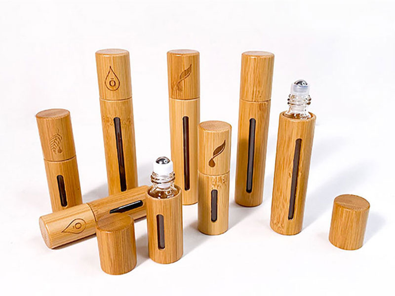 Bamboo Essential Oil Roller Bottle