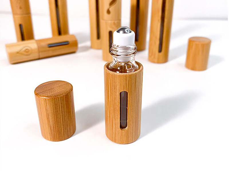 Bamboo Essential Oil Roller Bottle