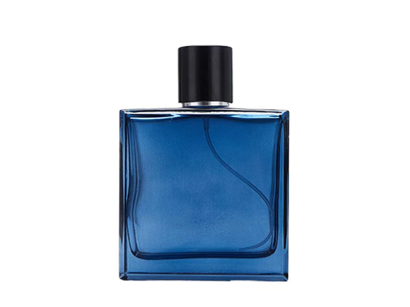 Dark Blue Glass Perfume Bottle 50ml 100ml