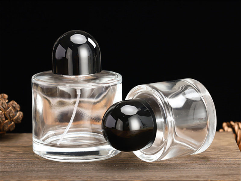 50ml 100ml Cylindrical spray Perfume Bottle