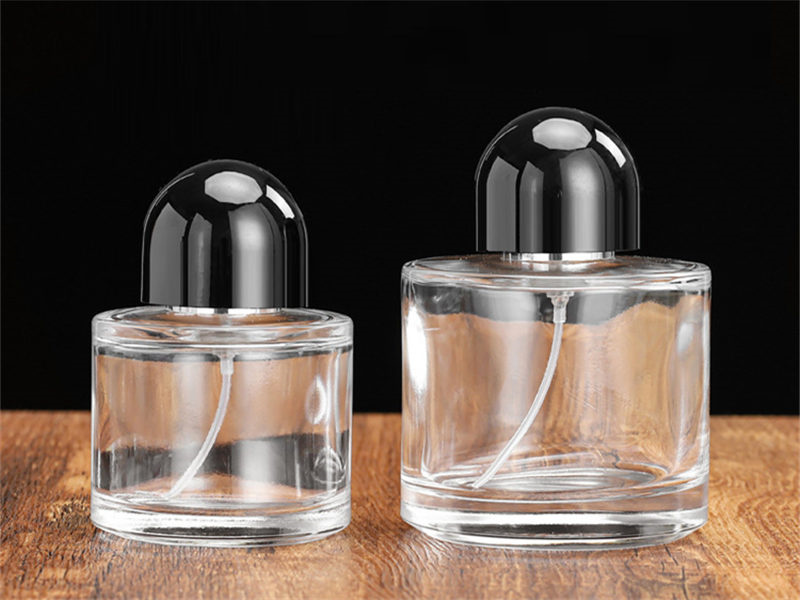 50ml 100ml Cylindrical spray Perfume Bottle