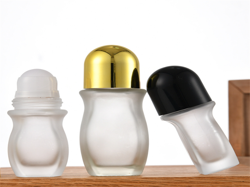 Frosted Glass Roller Bottles