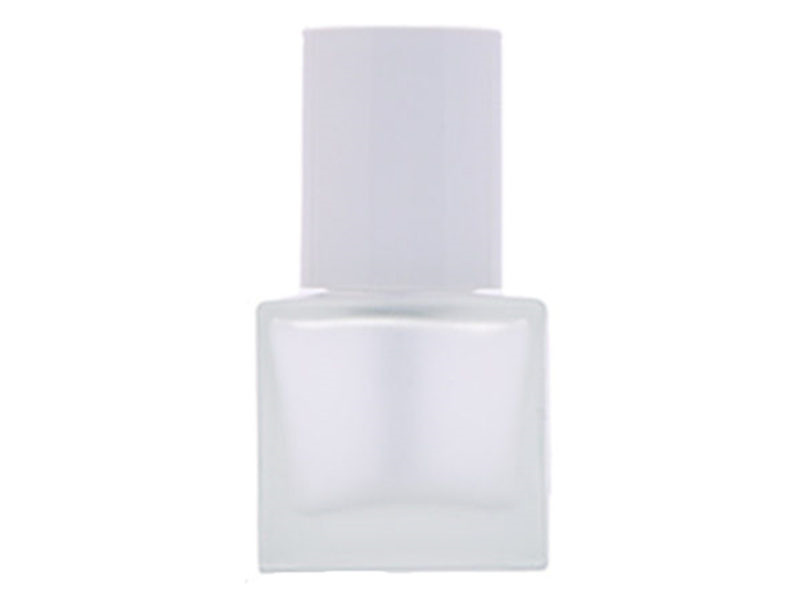 30ml square frosted glass liquid foundation bottle