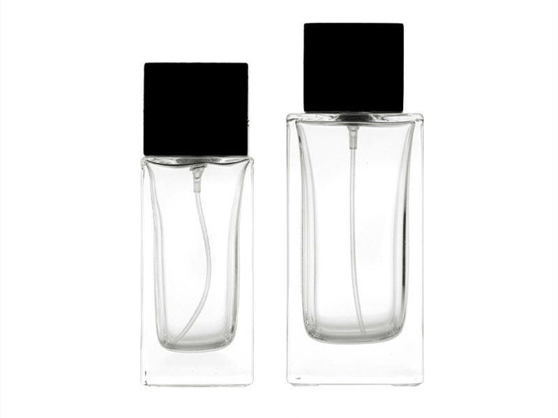 Wholesale 30ml 50ml Rectangular Glass Perfume Bottles