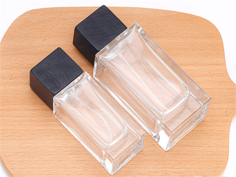 Wholesale 30ml 50ml Rectangular Glass Perfume Bottles