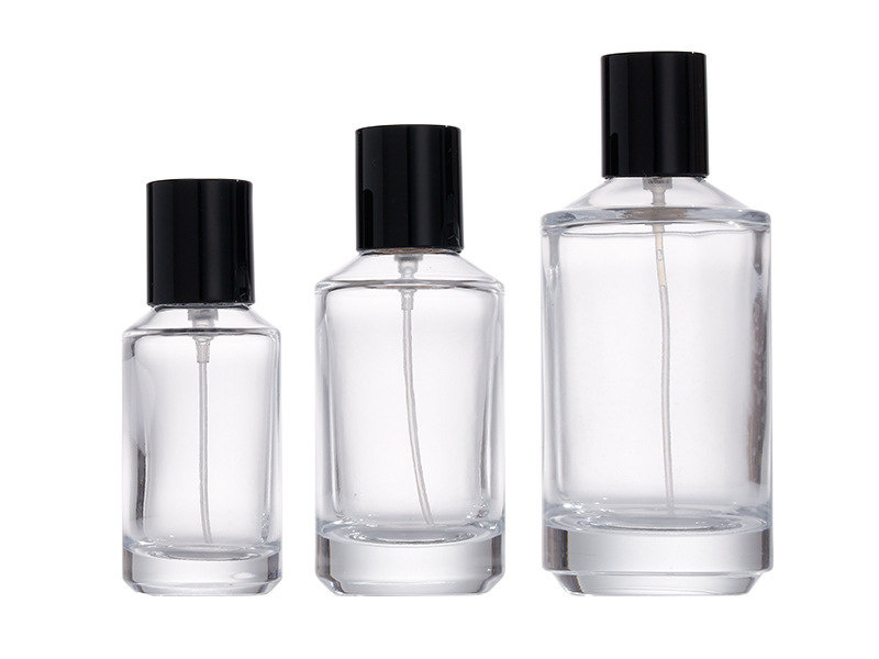 Round 30ml 50ml 100ml perfume spray empty bottle