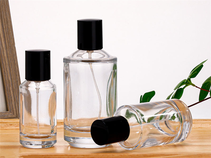 Round 30ml 50ml 100ml perfume spray empty bottle