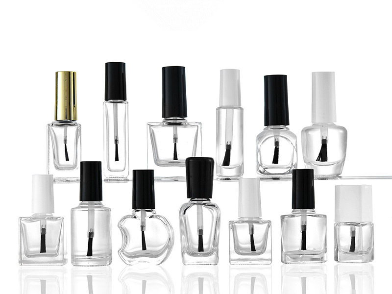 4-10ML Square Nail Polish Bottles