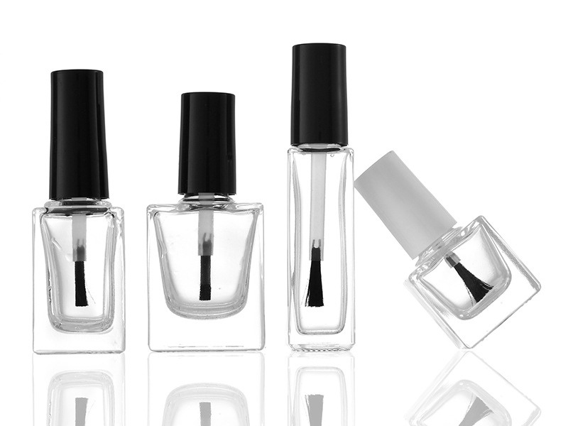 4-10ML Square Nail Polish Bottles