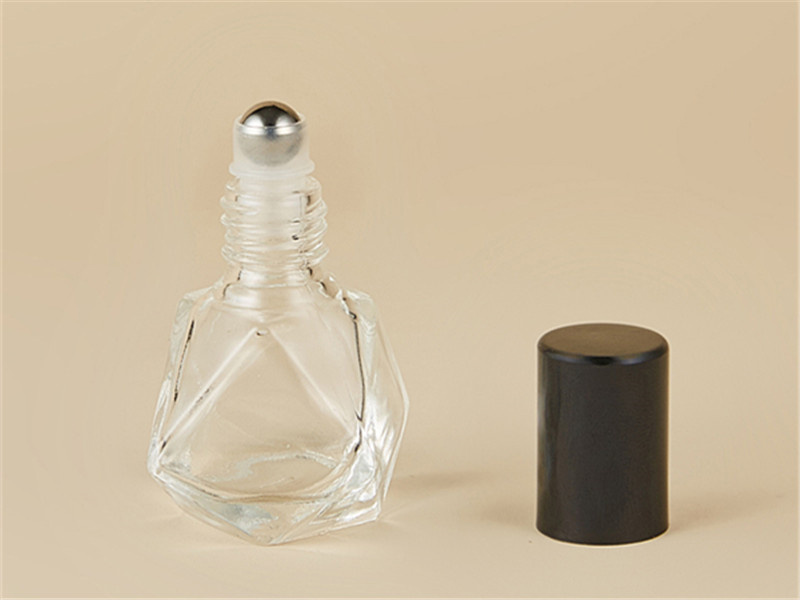 8ml pentagram roller glass essential oil bottles