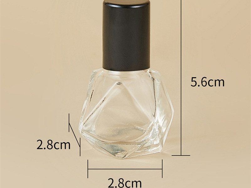 8ml pentagram roller glass essential oil bottles