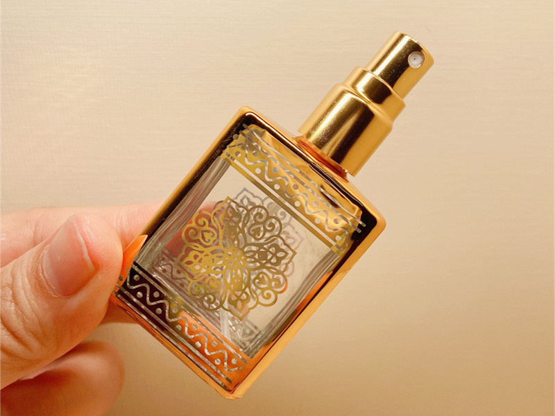 15ml electroplating glass perfume bottle wholesale