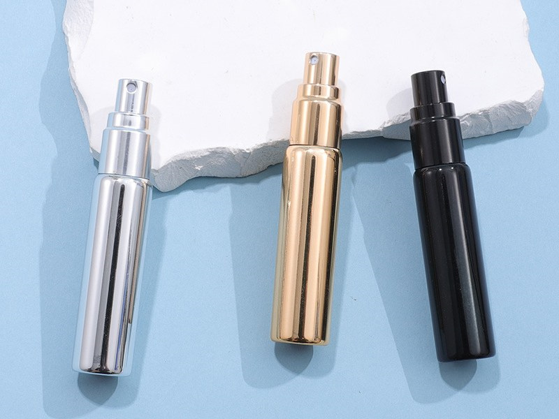 10ML Electroplated Glass Spray Perfume Bottles