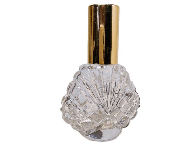 15ML shell shaped Glass Perfume Spray Bottle