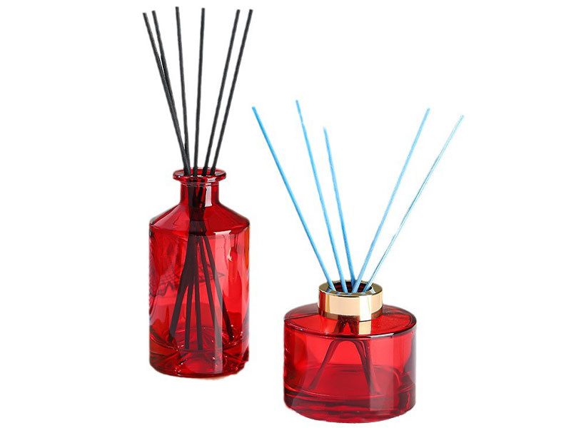 200ML Reed Diffuser Red Glass Bottle