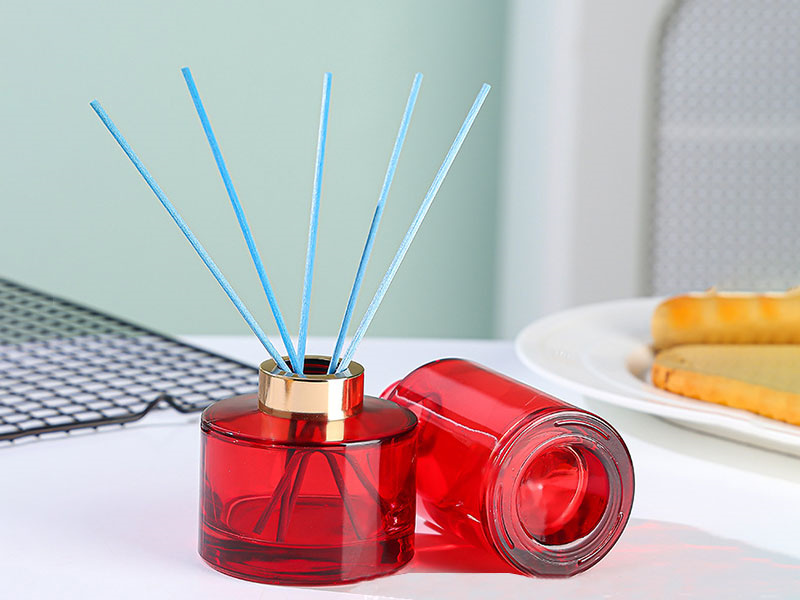 200ML Reed Diffuser Red Glass Bottle