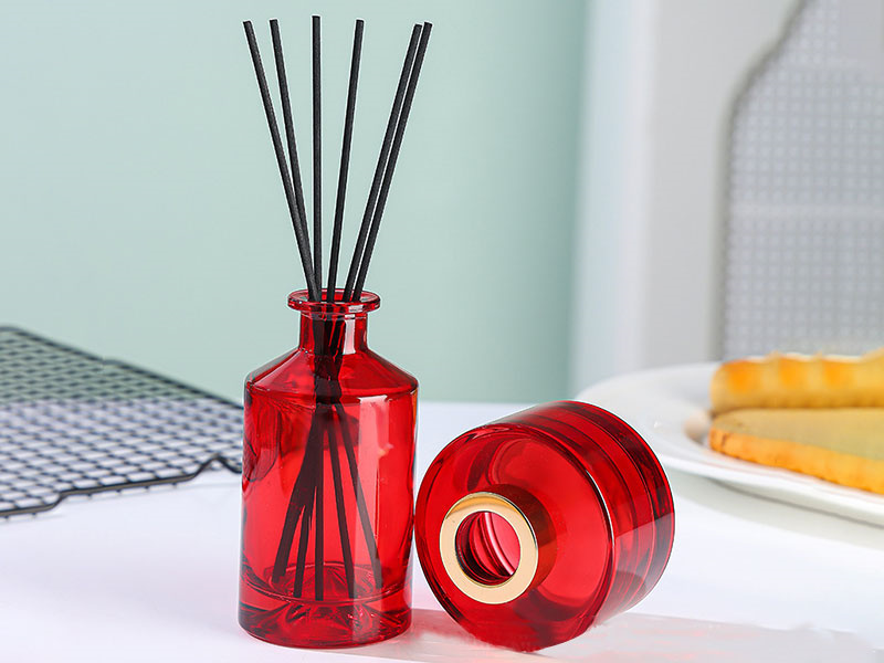 200ML Reed Diffuser Red Glass Bottle