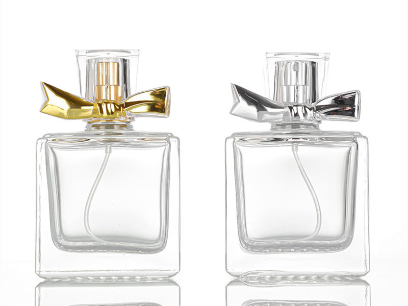 Fashion Bow 50ML Perfume Glass Bottle