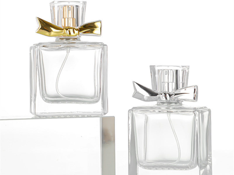 Fashion Bow 50ML Perfume Glass Bottle