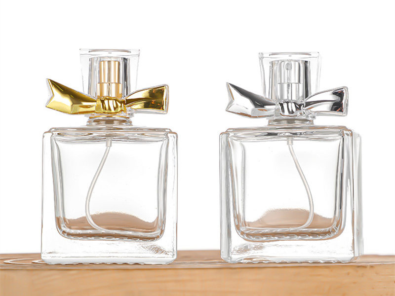 Fashion Bow 50ML Perfume Glass Bottle