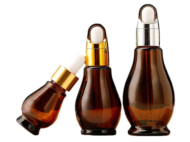 Gourd Amber Dropper Bottles Wholesale