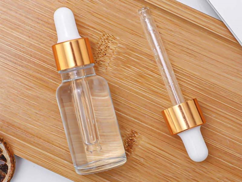 5-100ML Clear Glass Dropper Essential Oil Bottles