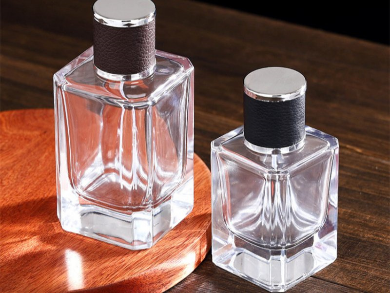 Bayonet Clear Glass Perfume Bottles