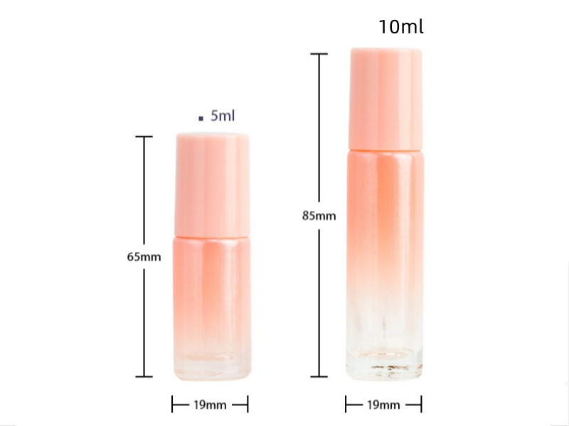 5ml 10ml Colored Glass Roller Ball Bottles