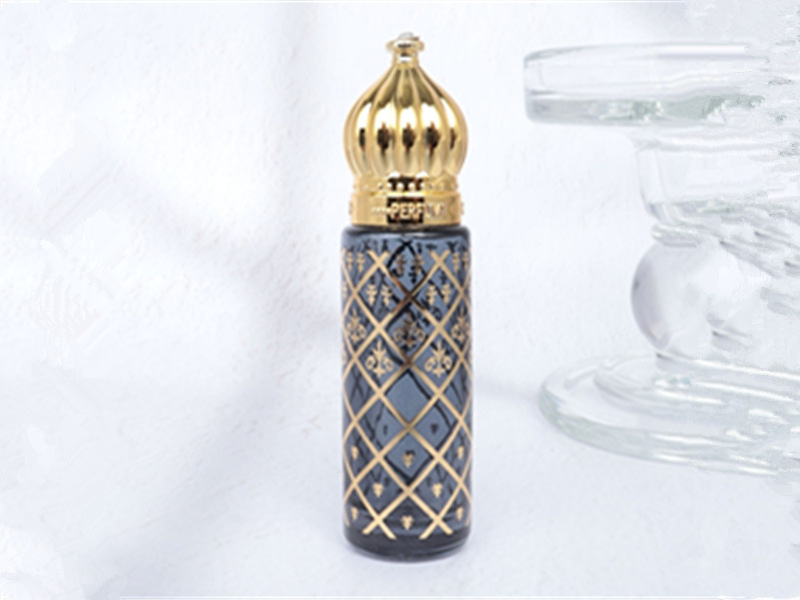 8ML Gold-Stamped Colorful Perfume Bottles