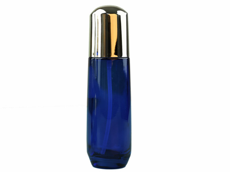 Wholesale Cosmetic Set Blue Lotion Bottles