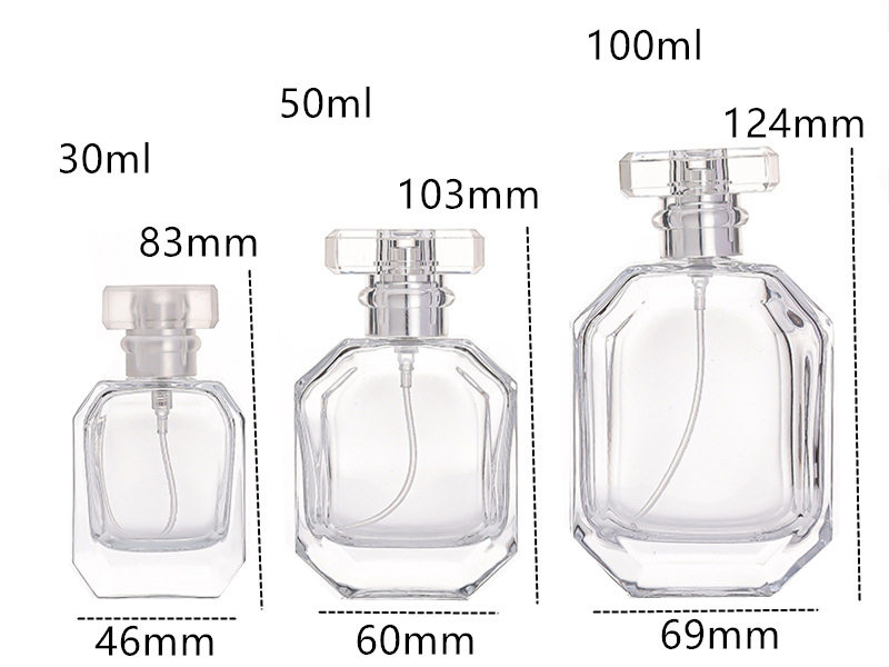 High-grade Diamond Shaped Perfume Bottles