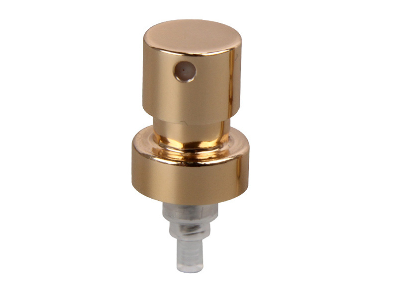 Gold perfume spray pump head